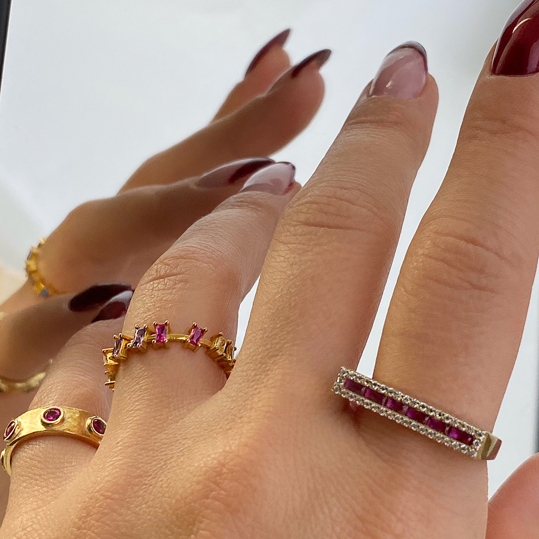 Darlane Pink Yüzük