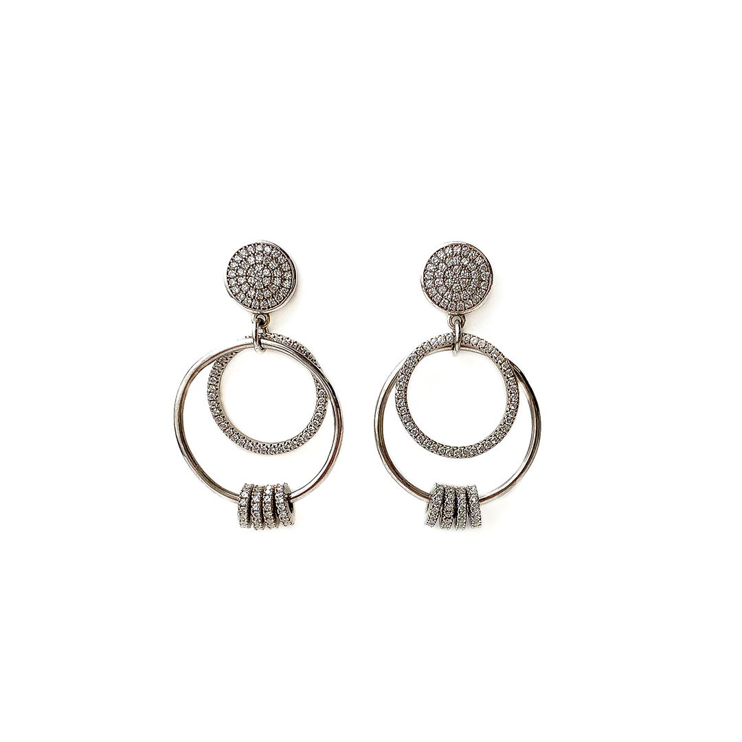 Sallantılı 3Halka Küpe 2