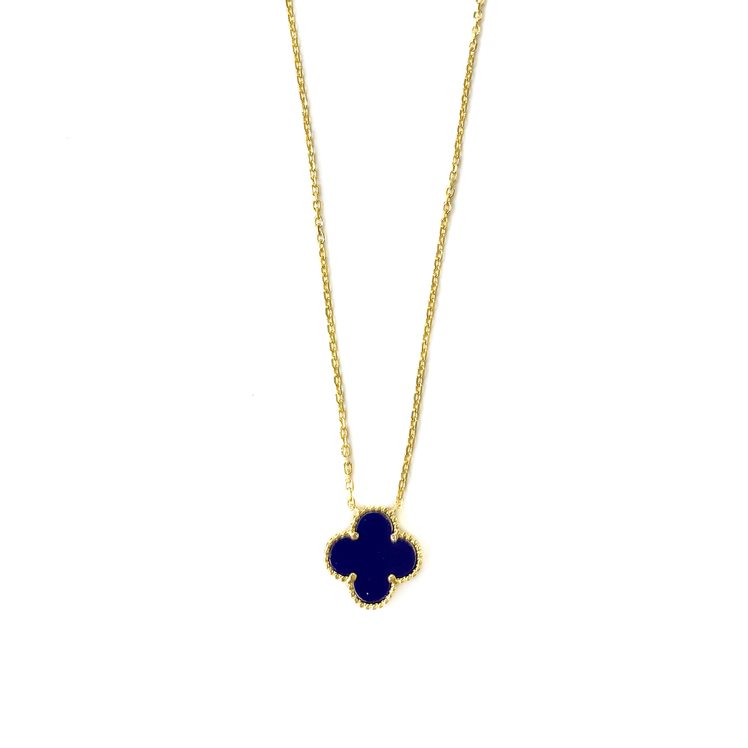  Cleff Gold&Lacivert Kolye 2