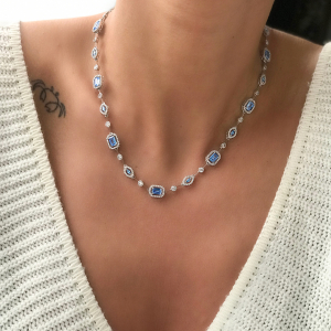 Amor Blue Baget Kolye