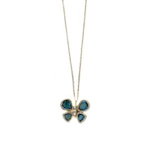 Butterfly  NavyBlue Kolye