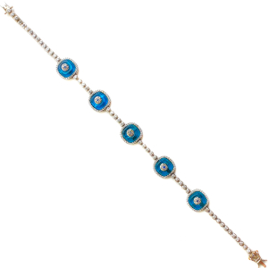 Cam Göz Kare 5li Bileklik