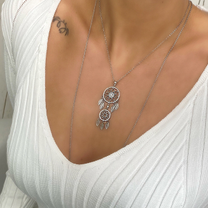 Düş kapanı silver kolye