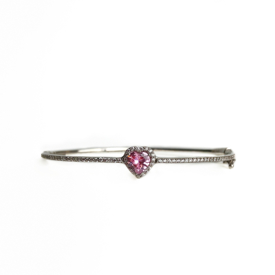 Kalpli İnce Montür Taşlı Bileklik