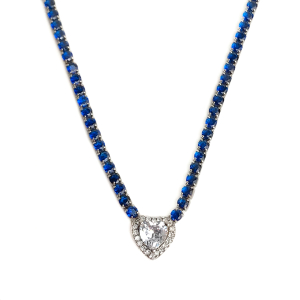 Lacivert Su Yolu Kolye