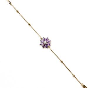 Lotus Purple Bileklik