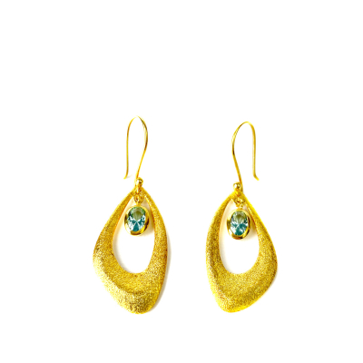 Paraiba Sallantılı Küpe