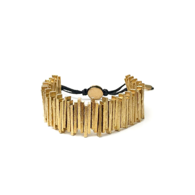 Bronz kalp atışı bileklik