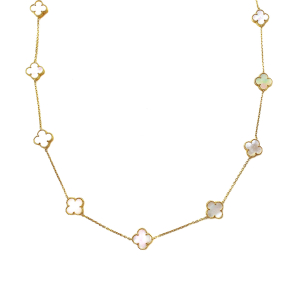  Cleff Gold Sedef Kolye