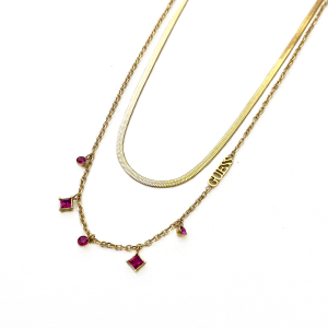 Guess Gold İtalyan Zincir Kolye