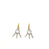 Gold&Silver mini sallantılı küpe
